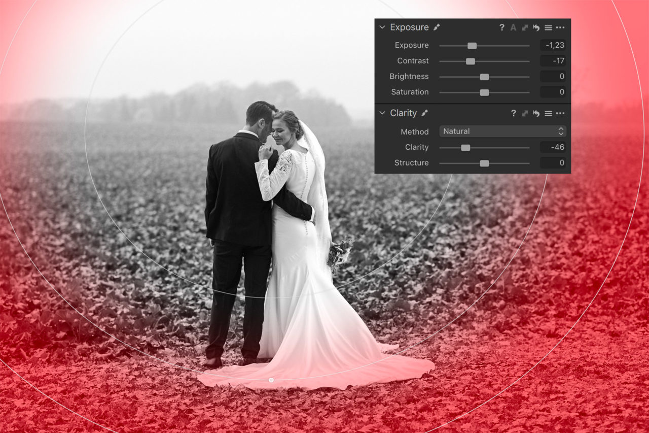 Capture One 12 - Radial Gradient Mask