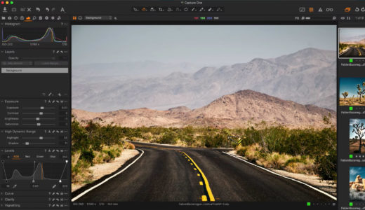 Capture One 12 interface