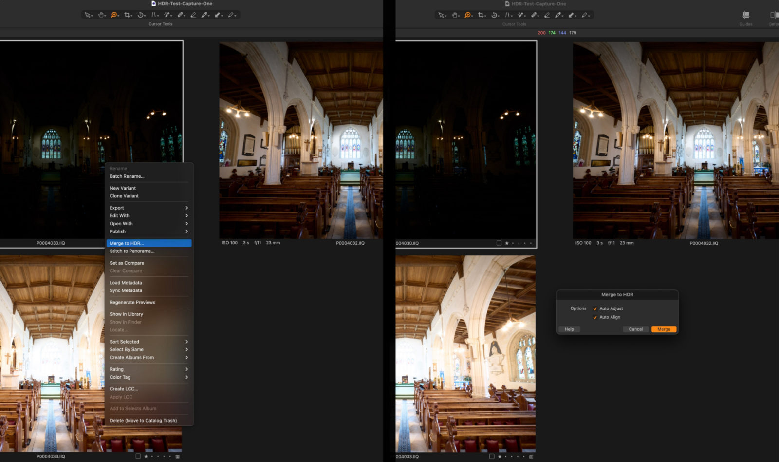 Using HDR for architectural photography - Capture One