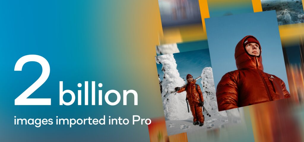 2 billion images imported into Capture One Pro in 2022