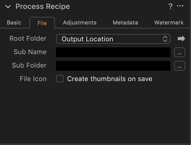 Capture One Output Location