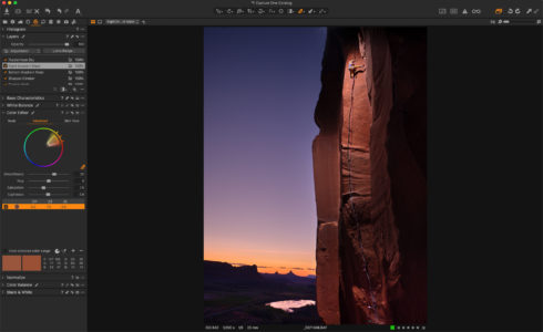 capture one raw photo editor changing it up with Capture One by Michael Clark using Fujifilm GFX100 auto level adjustment screenshot color editor tool