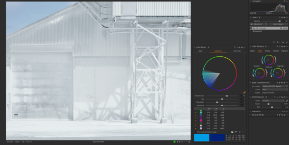 Capture One RAW photo editor jesper palermo blogpost software screenshot adjustments