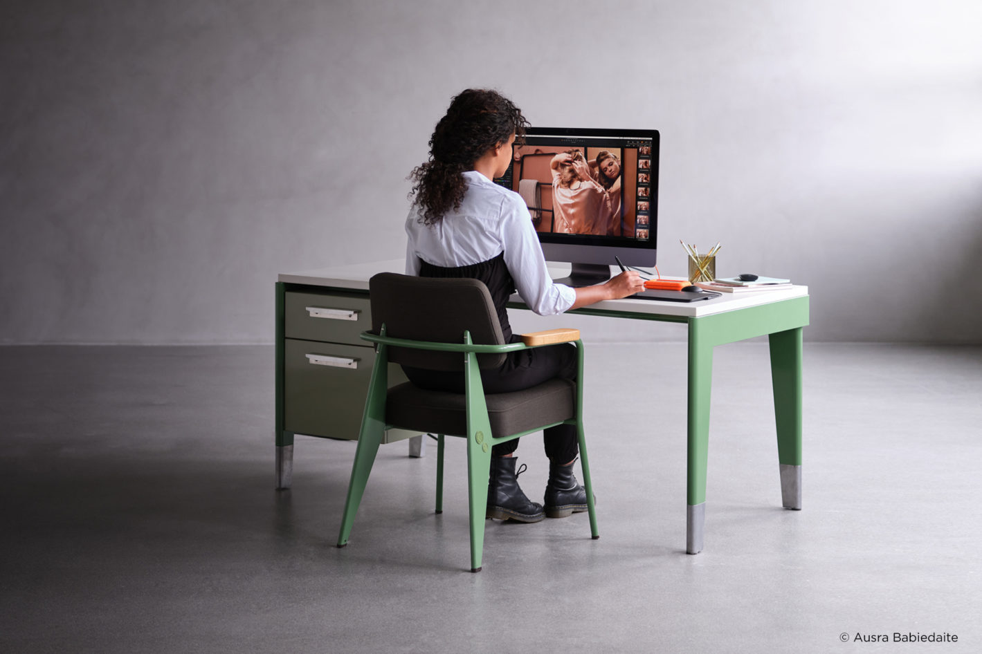 What's new in Capture One 20 blogpost feature image woman at desk editing images on computer