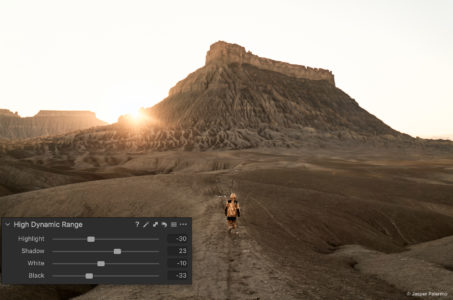 What's new in Capture One 20 blogpost High Dynamic Range tool in software